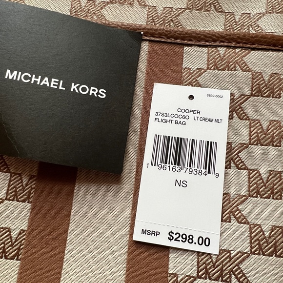 Michael Michael Kors Jacquard Cooper Flight Crossbody/Shoulder Bag - Picture 5 of 5